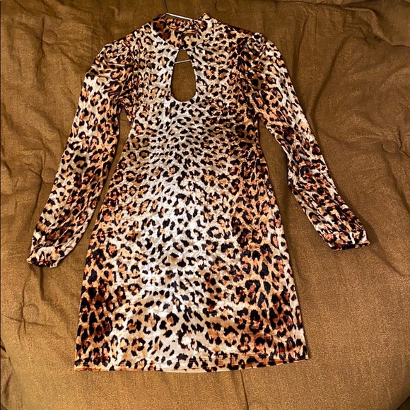 Leopard Dress and Leopard Clutch - Picture 2 of 16